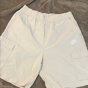 Nike Men's Light Tan Cargo Shorts